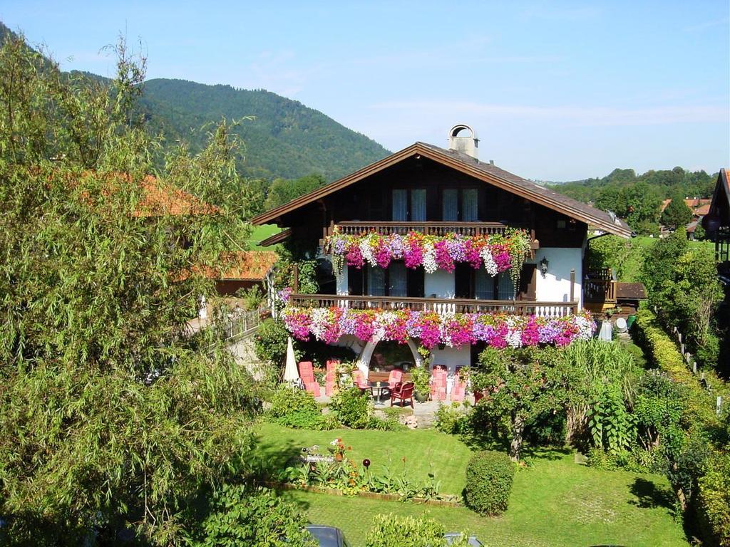 Ferienhotel Hahn Garni Ruhpolding Buitenkant foto